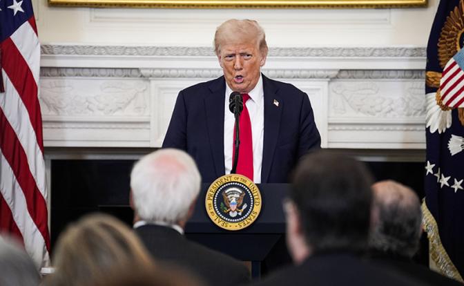 На фото: президент США Дональд Трамп