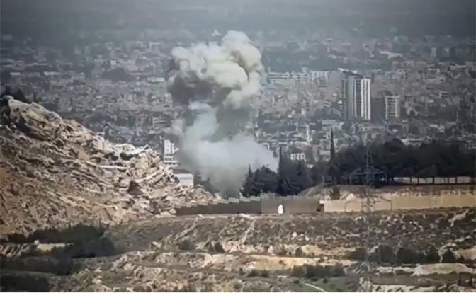 Израильские самолеты атаковали президентский дворец в Дамаске