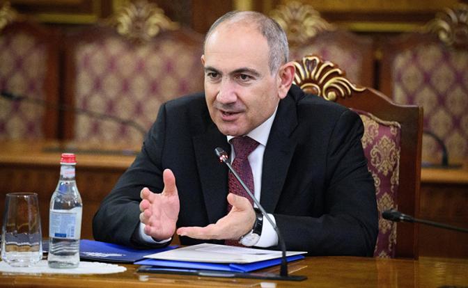 На фото: премьер-министр Армении Никол Пашинян