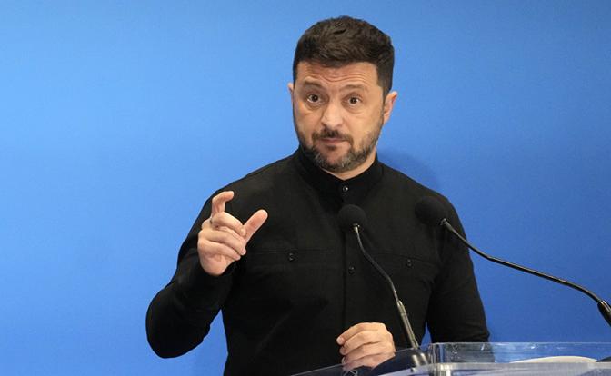 На фото: президент Украины Владимир Зеленский