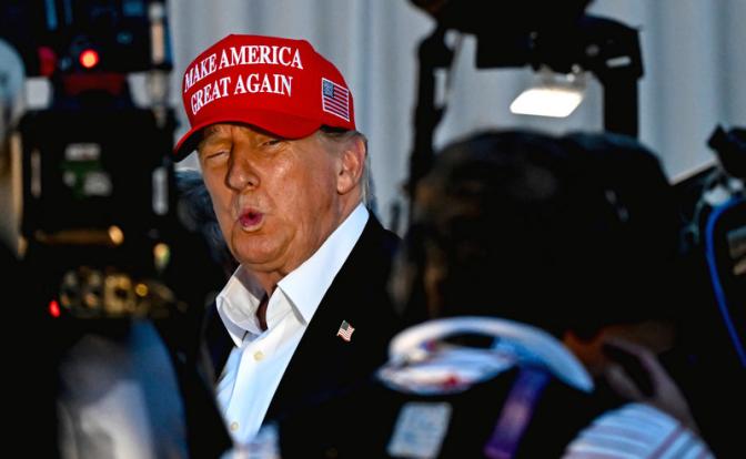 На фото: президент США Дональд Трамп.