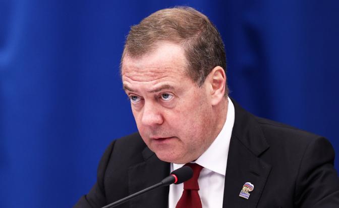 На фото: заместитель председателя Совета безопасности РФ Дмитрий Медведев