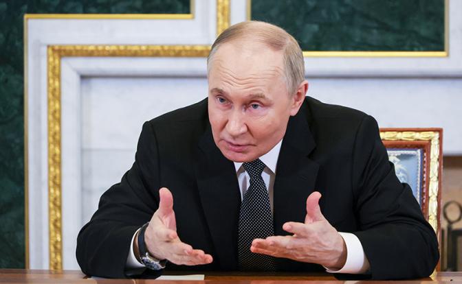 На фото: президент РФ Владимир Путин