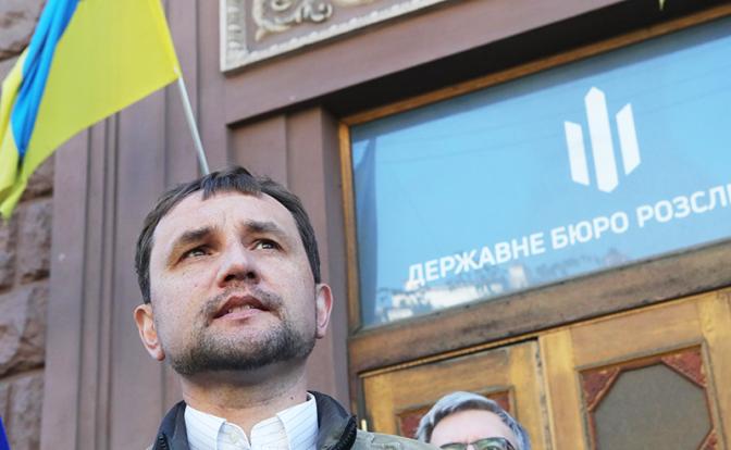 На фото: украинский депутат Владимир Вятрович