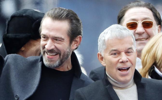 На фото: актер Владимир Машков, певец Олег Газманов и певец Григорий Лепс (слева направо)