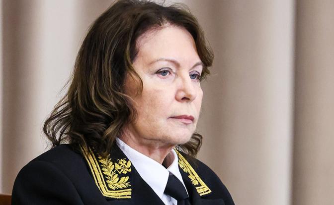 На фото: председатель Верховного суда РФ Ирина Подносова