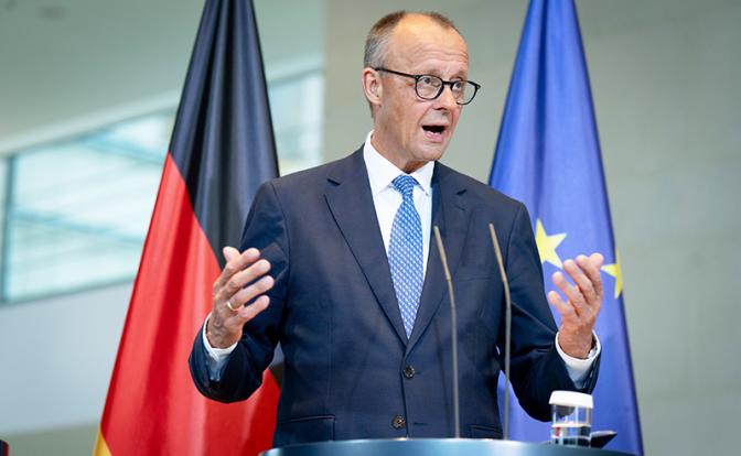 На фото: канцлер Германии Фридрих Мерц