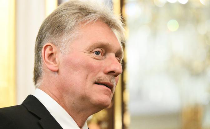 На фото: пресс-секретарь президента РФ Дмитрий Песков