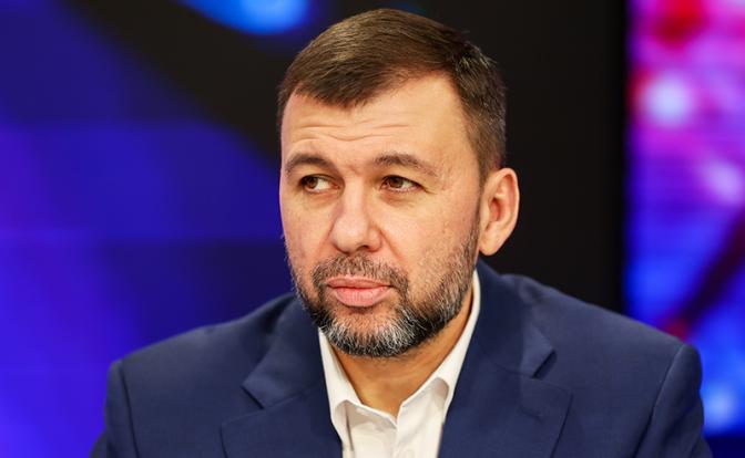 На фото: глава ДНР Денис Пушилин.