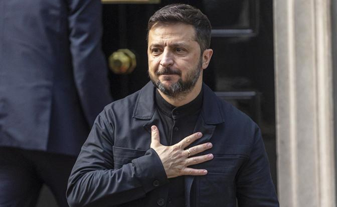 На фото: президент Украины Владимир Зеленский