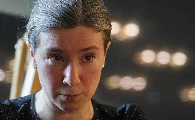 На фото: политолог Екатерина Шульман(внесена Минюстом России в реестр иностранных агентов)