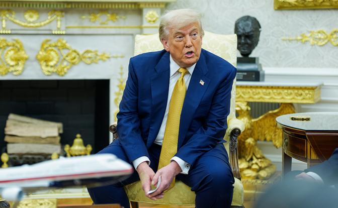 На фото: президент США Дональд Трамп