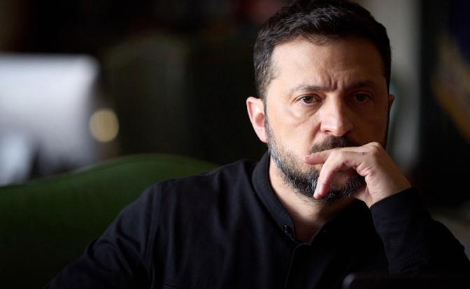 На фото: президент Украины Владимир Зеленский