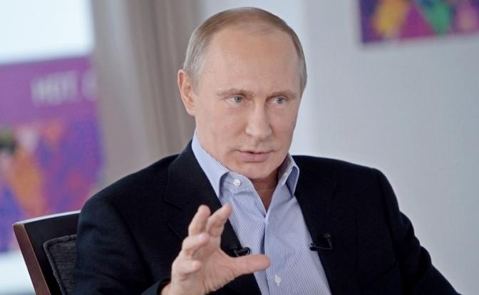 На фото: президент РФ Владимир Путин.