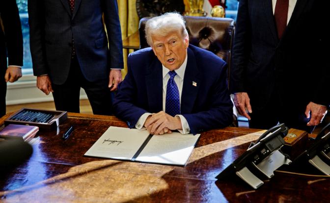 На фото: президент США Дональд Трамп.