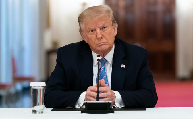 На фото: президент США Дональд Трамп