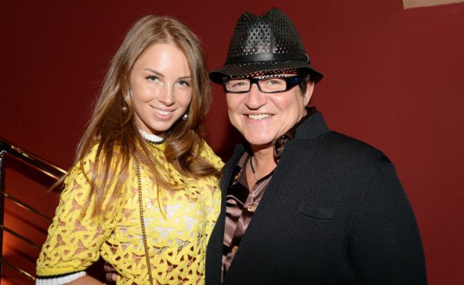 На фото: телеведущий Дмитрий Дибров, его жена Полина