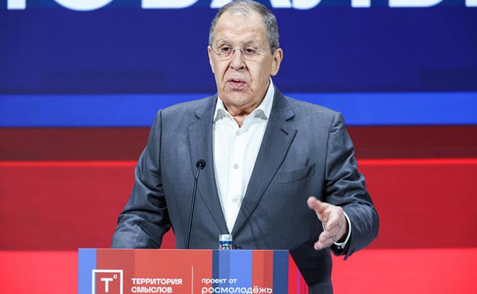 На фото: министр иностранных дел России Сергей Лавров