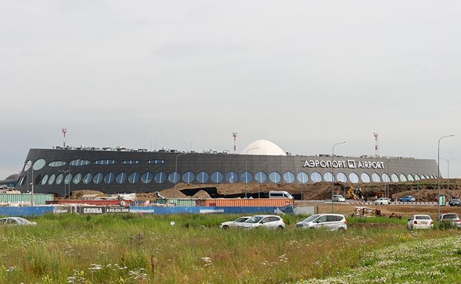 На фото: международный аэропорт Петропавловск-Камчатский (Елизово) имени Витуса Беринга