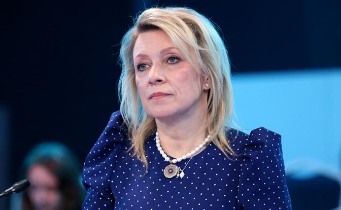 На фото: официальный представитель МИД РФ Мария Захарова.