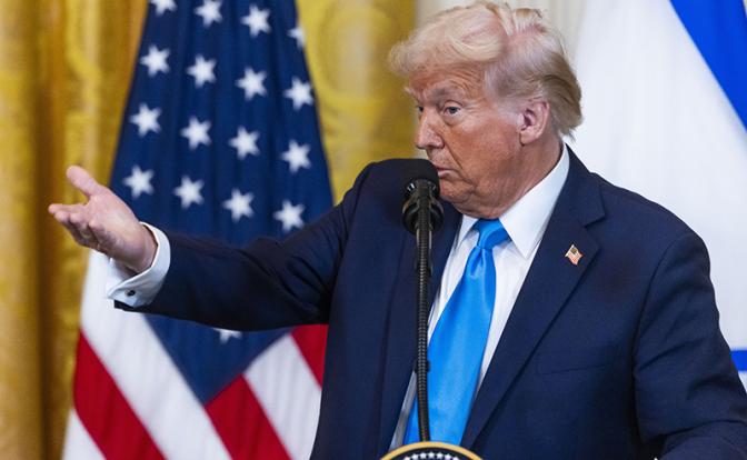 На фото: президент США Дональд Трамп