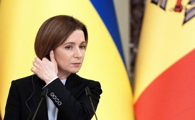 На фото: президент Молдавии Майя Санду.