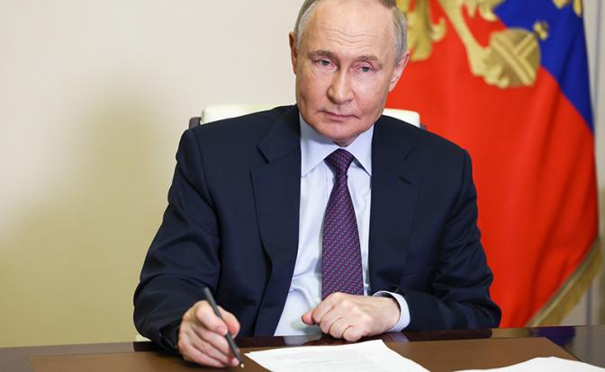 На фото: президент РФ Владимир Путин