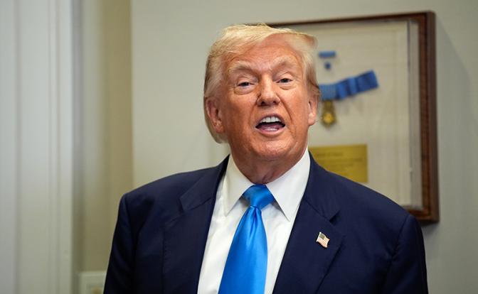 На фото: президент США Дональд Трамп