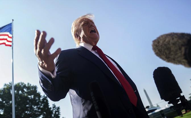 На фото: президент США Дональд Трамп