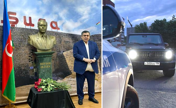 На фото: глава азербайджанской диаспоры Шахин Шихлинский.