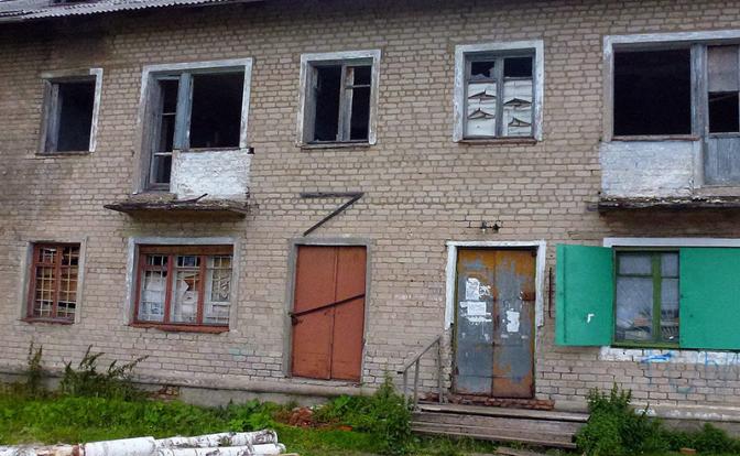 На фото: поселок Юбилейный, Пермский край