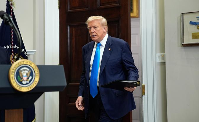 На фото: президент США Дональд Трамп