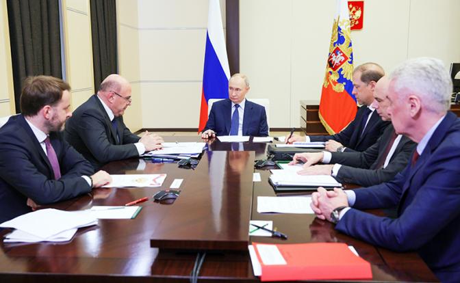 На фото: заседание Совета по стратегическому развитию и национальным проектам