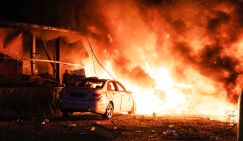 Украинская ночь тихой не получилась: Железнодорожный узел в Лозовой уничтожен в хлам