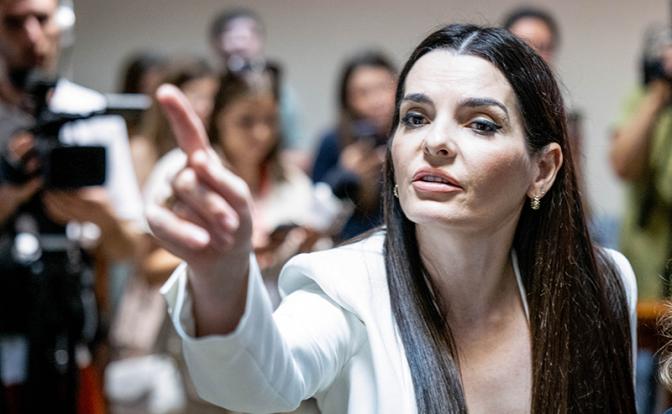 На фото: глава Гагаузии Евгения Гуцул