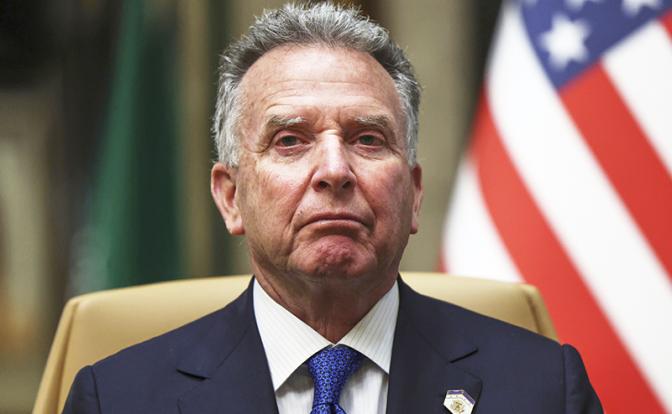 На фото: спецпосланник президента США по Ближнему Востоку Стив Уиткофф