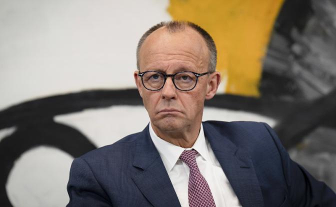 На фото: канцлер Германии Фридрих Мерц