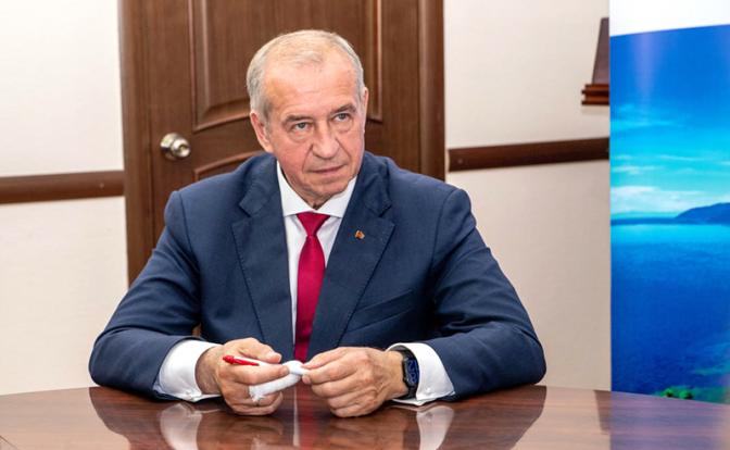 На фото: первый секретарь обкома КПРФ Сергей Левченко.