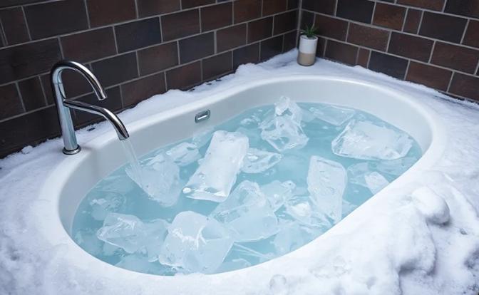 Врач рассказала о влиянии ледяных ванн на здоровье