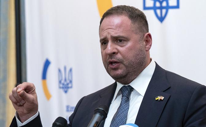 На фото: руководитель Офиса президента Украины Андрей Ермак