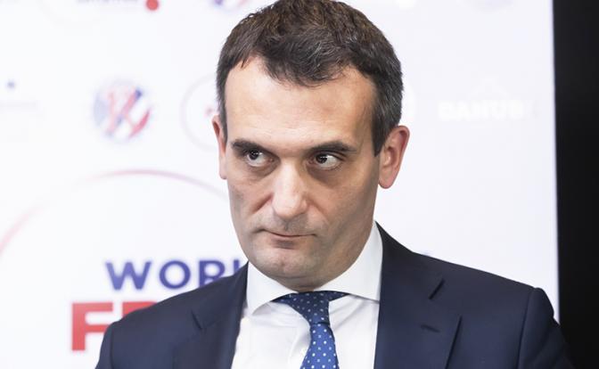 На фото: лидер французской партии «Патриоты» Флориан Филиппо