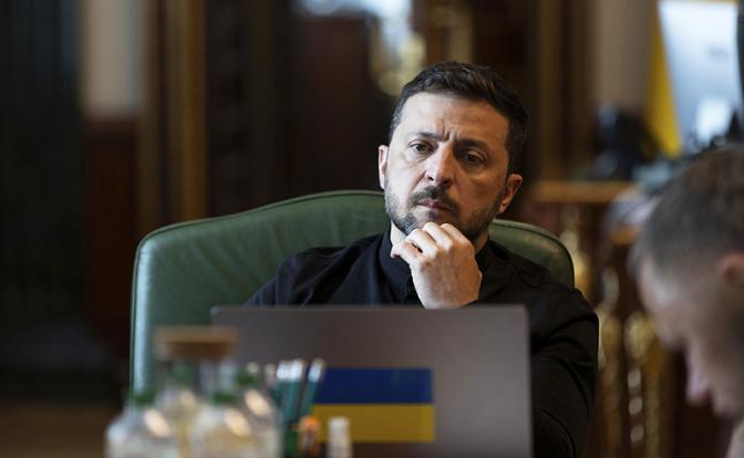 На фото: президент Украина Владимир Зеленский