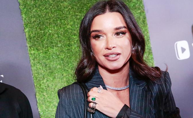 На фото: телеведущая Ксения Бородина