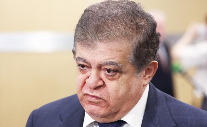 На фото: зампред комитета Совфеда по международным делам Владимир Джабаров.