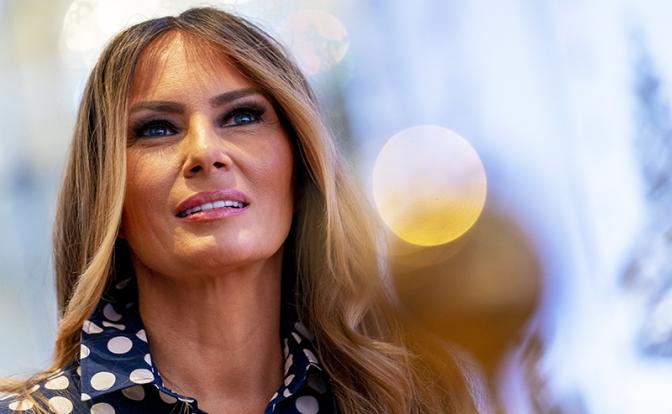 На фото: супруга президента США Дональда Трампа Мелания