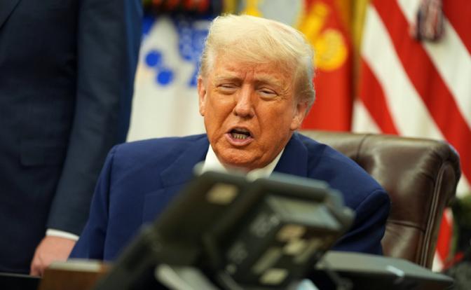 На фото: президент США Дональд Трамп.