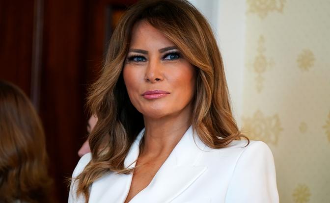 На фото: первая леди США Мелания Трамп