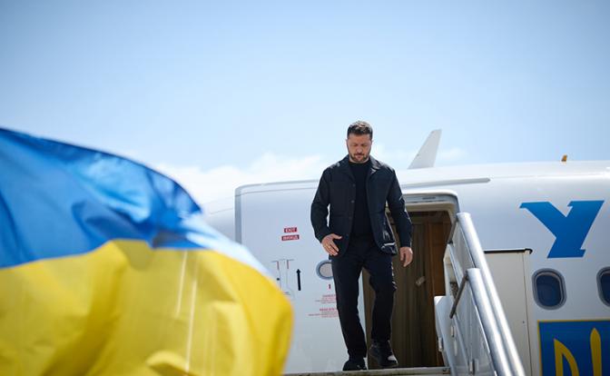 На фото: пезидент Украины Владимир Зеленский