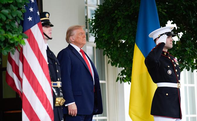 На фото: президент США Дональд Трамп