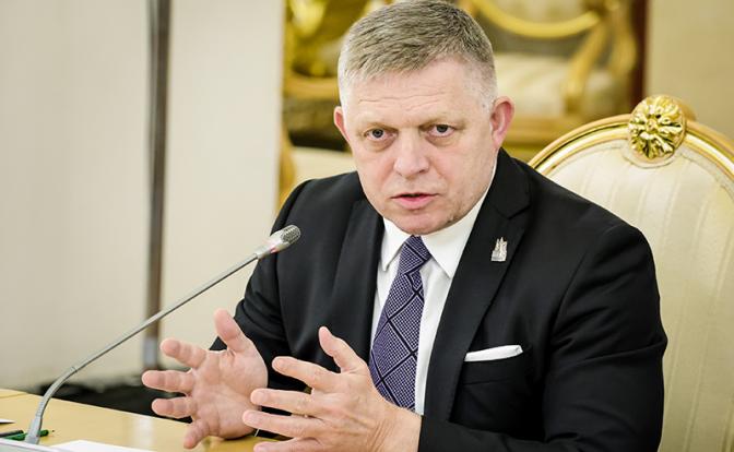 На фото: премьер-министр Словакии Роберт Фицо